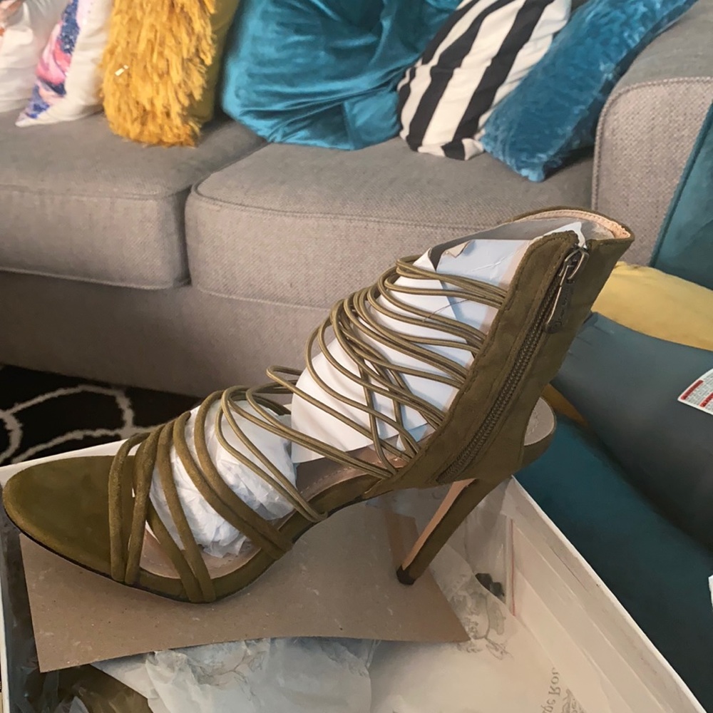 Green heels